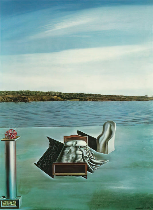 Salvador Dalí's Don Quixote Lithographs: Surrealist Reimagining of a Literary Classic - SURREALIST COMPOSITION WITH INVISIBLE FIGURES by Salvador Dali