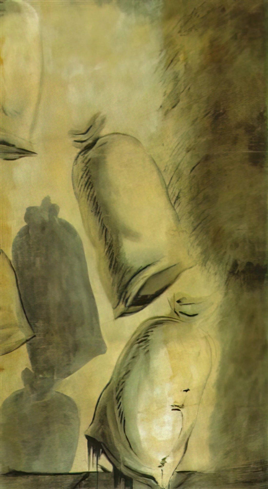 Salvador Dalí's St. John of the Cross Print: A Surrealist Masterpiece Decoded - SET DESIGN FOR THE BALLET LOS SACOS DEL MOLINERO 1 by Salvador Dali