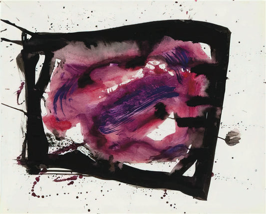 Sam Francis Artist Prints: A Guide to the Abstract Expressionist's Colorful Legacy - Untitled  SF72-1009  by Sam Francis