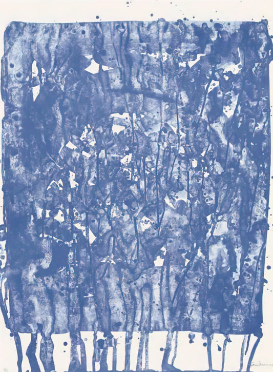 Sam Francis Lithograph Prices: A Collector's Guide to Value, Authenticity, and Investment - Untitled  from Papierski Portfolio   SF 351  by Sam Francis