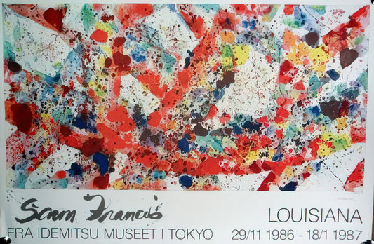 Sam Francis: The Luminous Legacy of Abstract Expressionism's Color Field Pioneer - Polar Red by Sam Francis
