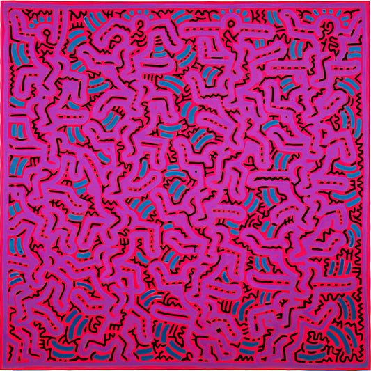 Shepard Fairey and Keith Haring: Street Art Icons, Cultural Revolutionaries, and the Legacy of Activist Art - UNTITLED 1984 by Keith Haring