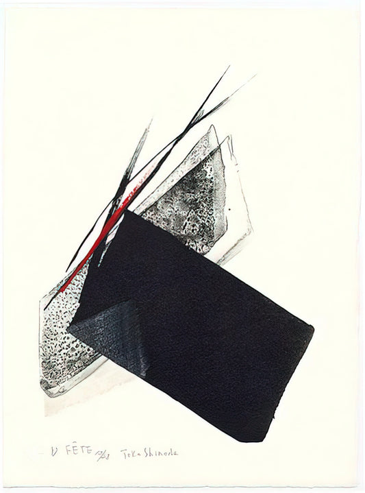 Shinoda Toko: The Abstract Calligraphy of a Modern Master - Fête - 1997 by Toko Shinoda