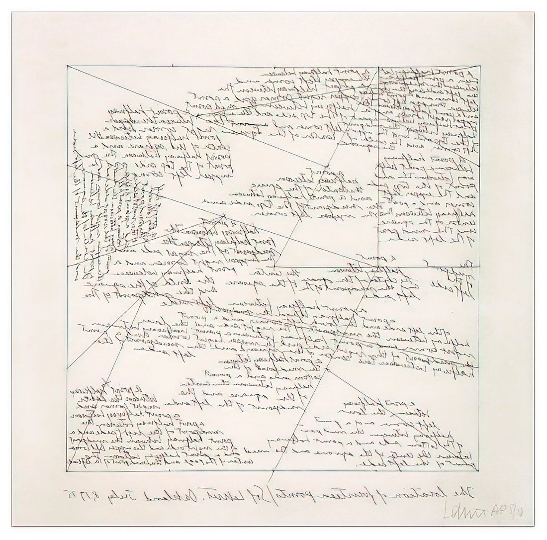 Sol LeWitt Art for Sale: A Collector's Guide to Conceptual Masterpieces - The Location of 14 Points by Sol LeWitt