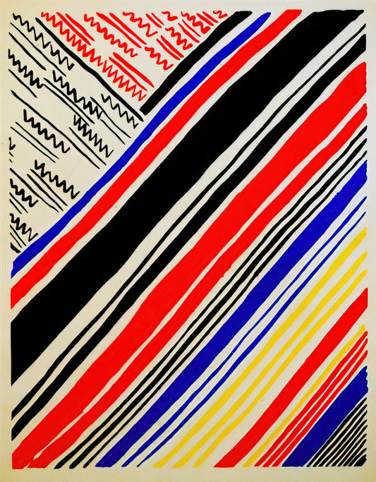 Sonia Delaunay Paintings: The Vibrant Geometry of Modernist Innovation - COMPOSITION 11 by Sonia Delaunay