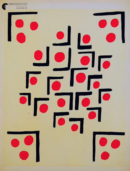 Sonia and Robert Delaunay: Pioneers of Orphism and Modern Art - COMPOSITION 29 by Sonia Delaunay