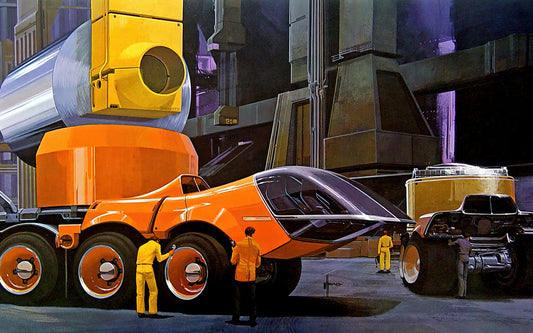 Syd Mead Art Prints: The Visionary Future of Industrial Design and Sci-Fi Art - Syd Mead by Syd Mead