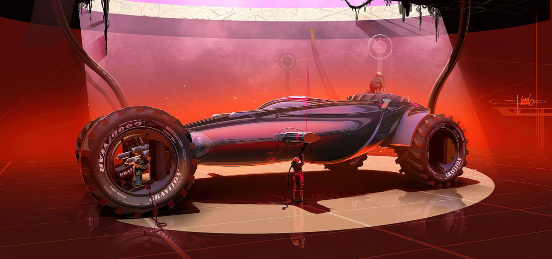 Syd Mead Prints for Sale: Curating the Future in Your Collection - Syd Mead by Syd Mead