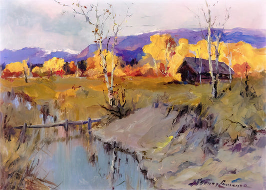 Sydney Laurence: The Master of Alaskan Romanticism and His Enduring Artistic Legacy - Autumn Morning - Romanticism by Sydney Laurence