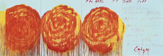 Tatiana Franchetti Twombly: The Unseen Muse Behind Cy Twombly's Artistic Revolution - The Rose  II  by Cy Twombly