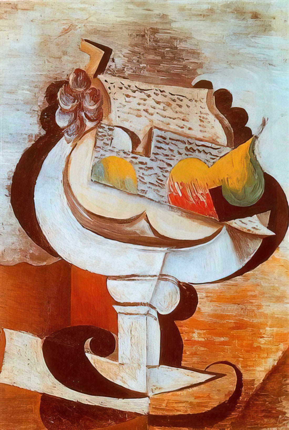 The 1973 Mouton Rothschild Picasso Label: A Masterpiece of Wine and Art - Fruit dish by Pablo Picasso
