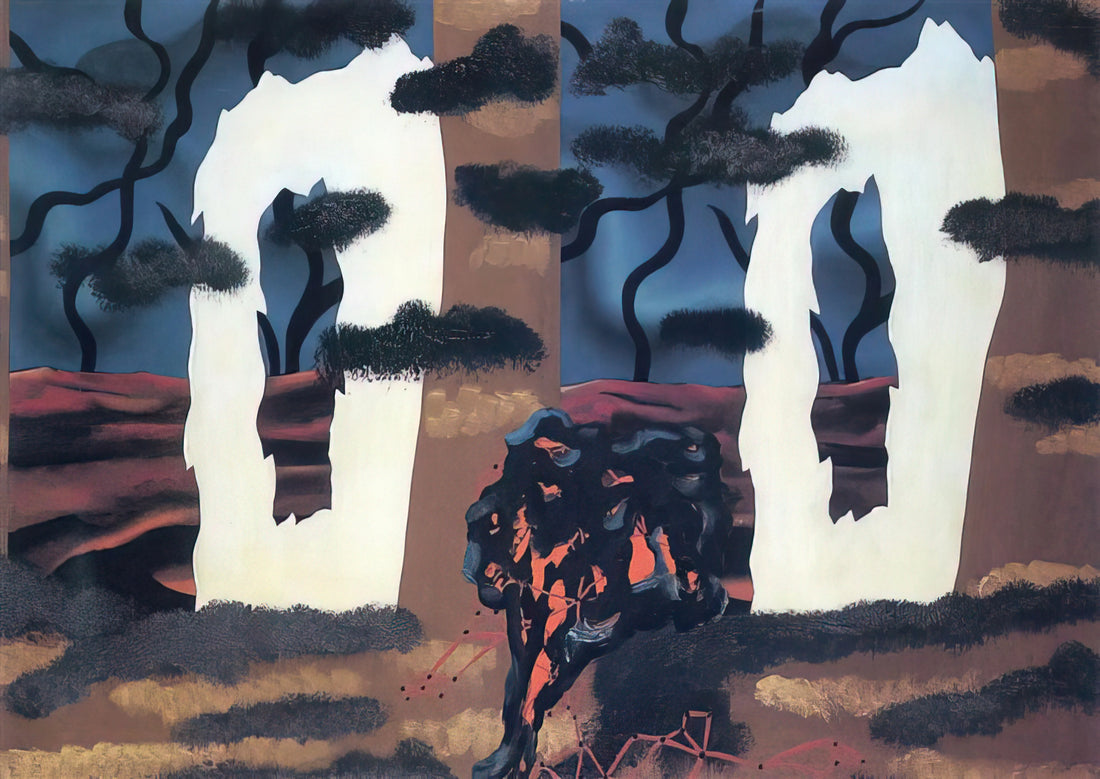The Art of Living: How René Magritte's Surrealist Philosophy Transforms Everyday Existence - A TASTE OF THE INVISIBLE 1927 by Rene Magritte