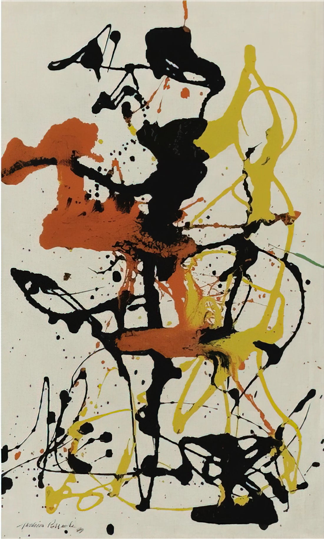 The Cheapest Pollock Painting: Understanding Value, Authenticity, and Access to Jackson Pollock's Art - NUMBER 26 1949 by Jackson Pollock
