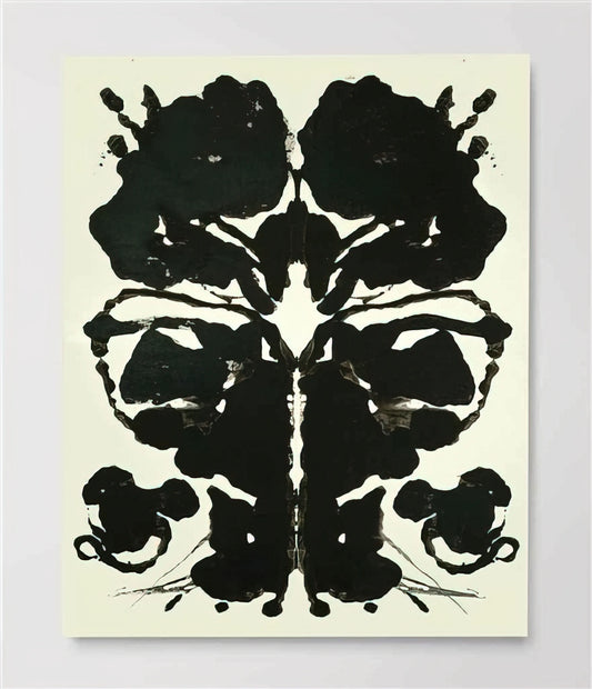 The Diary of Andy Warhol: An Intimate Portal into the Pop Art Pioneer's Mind - Rorschach by Andy Warhol