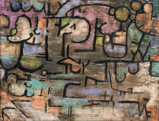 The Enchanted World of Paul Klee's Magic Fish: A Deep Dive into Symbolism and Style - AFTER THE FLOODS 1936 by Paul Klee