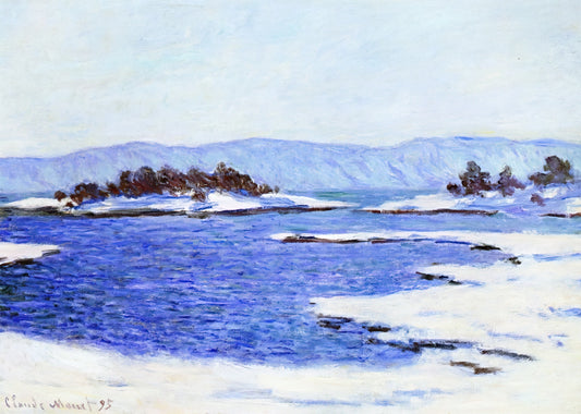 The Enduring Allure: Exploring Claude Monet's Popular Paintings - The Banks of the Fjord at Christiania by claude monet