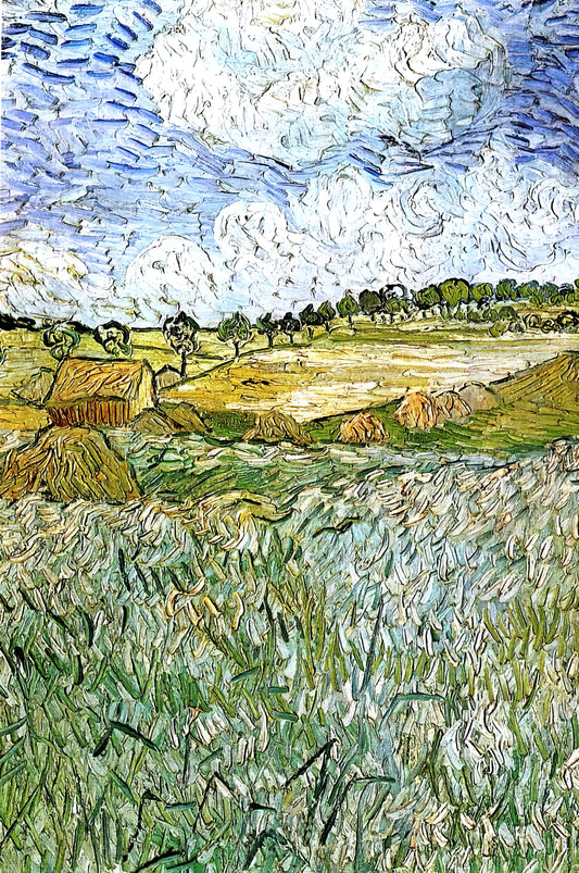 The Enduring Radiance of Le Café Van Gogh: A Masterpiece of Light and Emotion - The Plain at Auvers by Vincent van Gogh