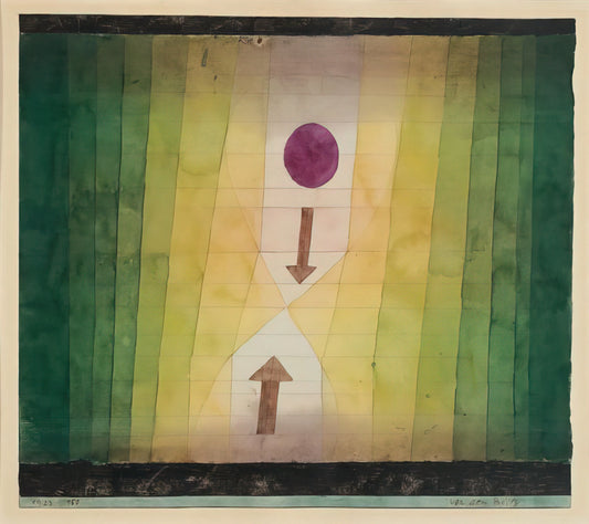The Enigmatic Beauty of the Paul Klee Rose: Symbolism, Structure, and Spirit - BEFORE THE BLITZ 1923 by Paul Klee