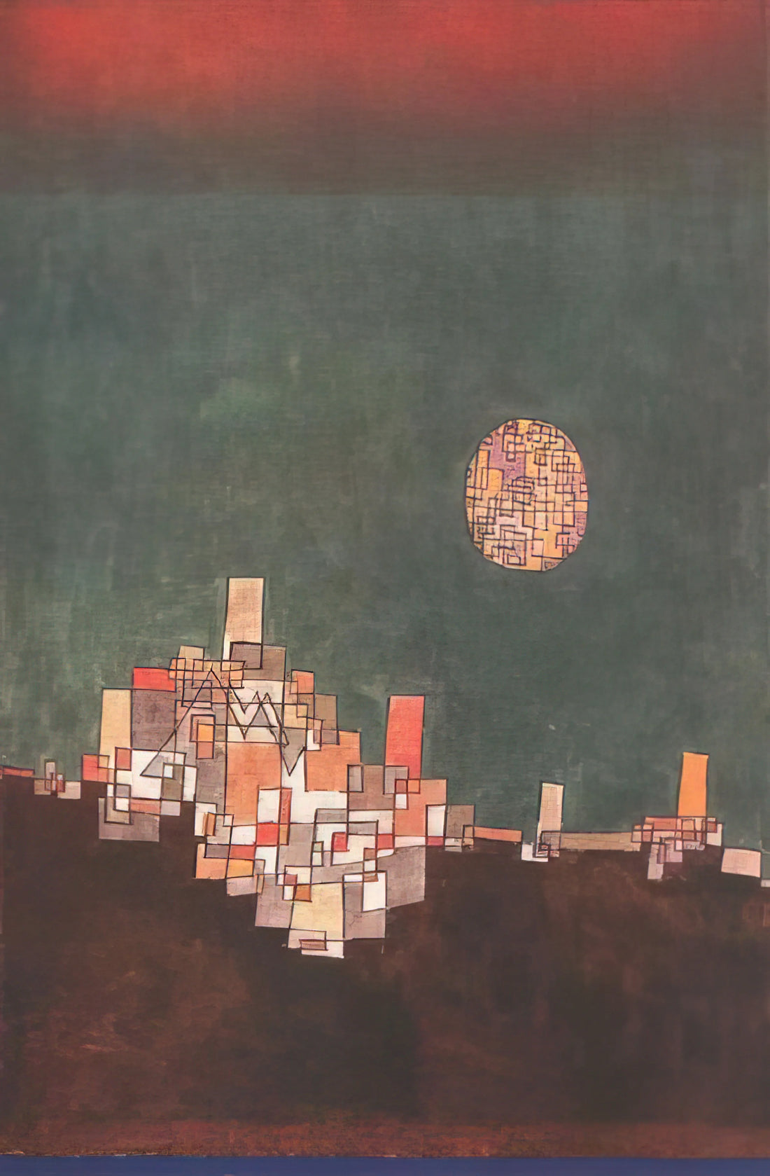 The Enigmatic Universe of Paul Klee Paintings: A Journey Through Abstraction and Symbolism - CHOSEN SITE 1940 by Paul Klee
