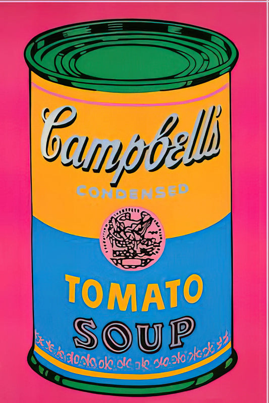 The Intersection of Soul and Pop: Decoding Aretha Franklin and Andy Warhol - Campbell's Soup Can  by Andy Warhol