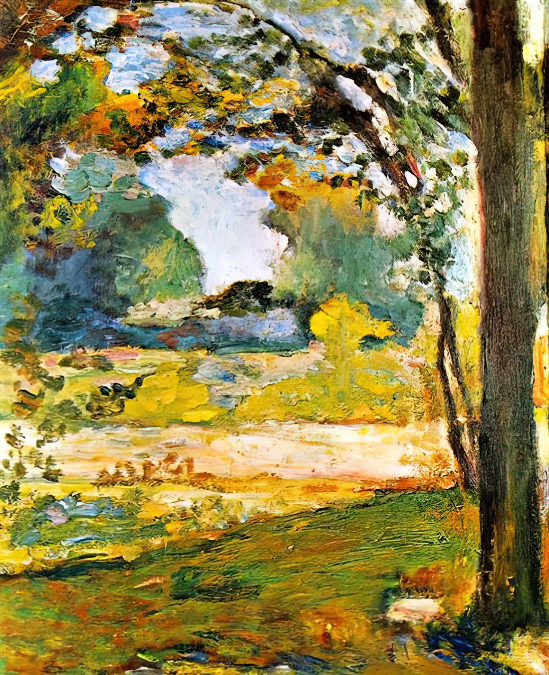 The Life of Henri Matisse: From Fauvist Rebel to Master of Color and Form - TOULOUSE LANDSCAPE 1898 by Henri Matisse