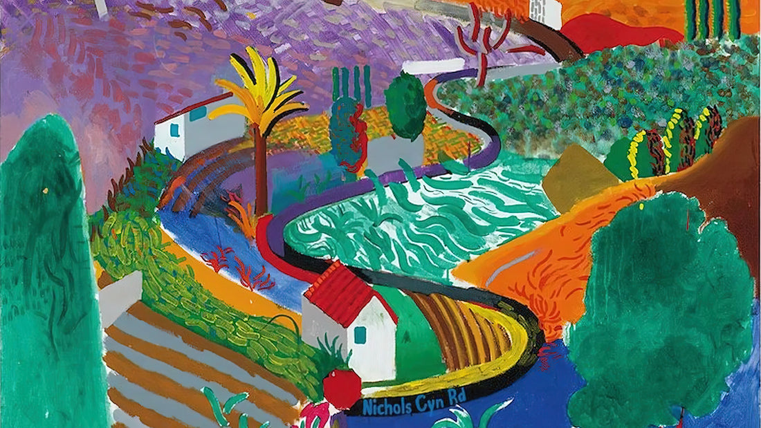 The Little Splash by David Hockney: A Masterpiece of Pop Art and Modernist Joy - David Hockney by David Hockney