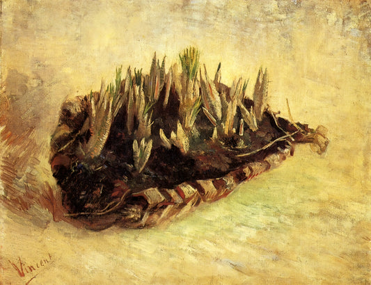 The Luminous Legacy of Van Gogh's Yellow Cafe: A Masterpiece Unveiled - Still Life with a Basket of Crocuses by Vincent van Gogh