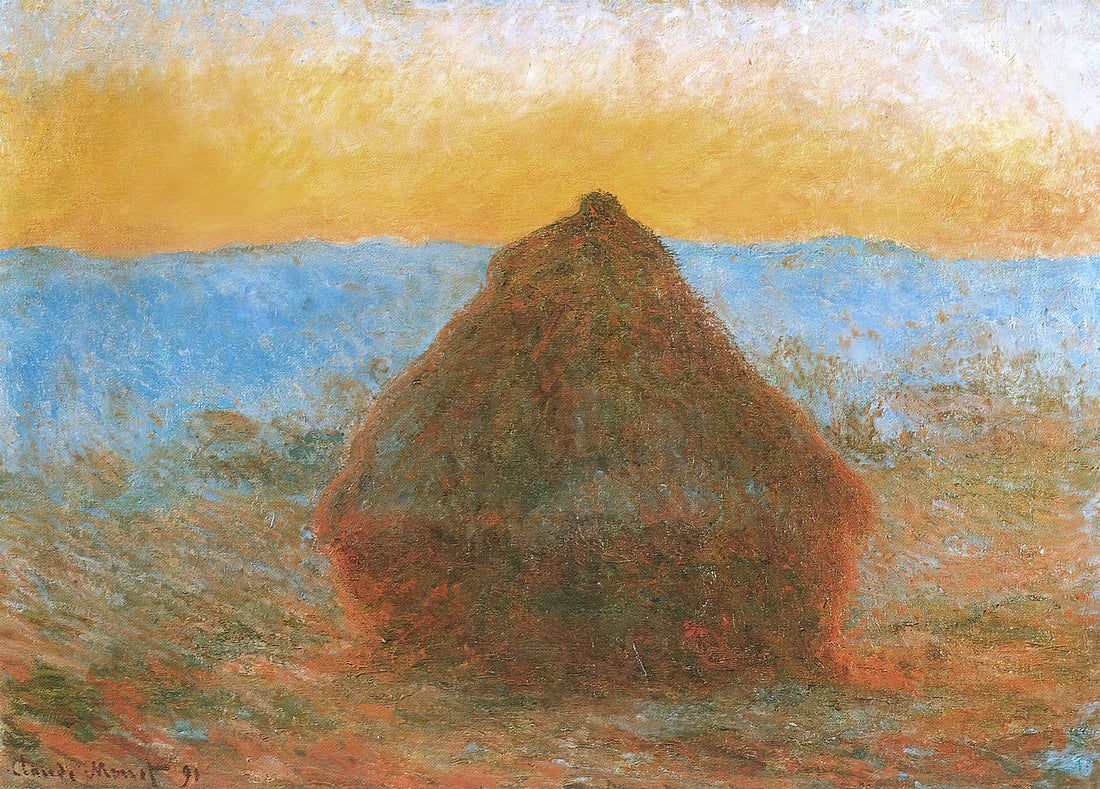 The Met Monet: Exploring Claude Monet's Masterpieces at the Metropolitan Museum of Art - Grainstack by claude monet