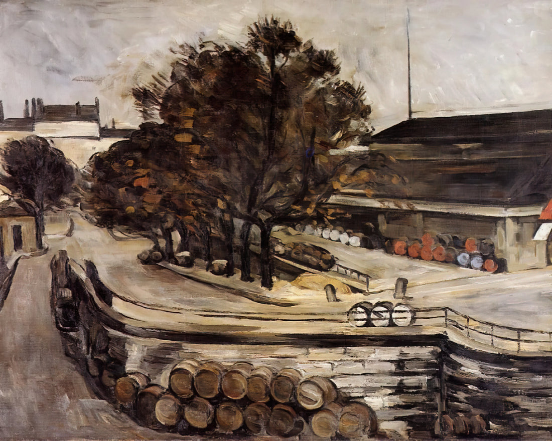 The Most Famous Cézanne Paintings: A Curator's Guide to His Masterpieces - The Wine Market at Jussieu by Paul Cézanne