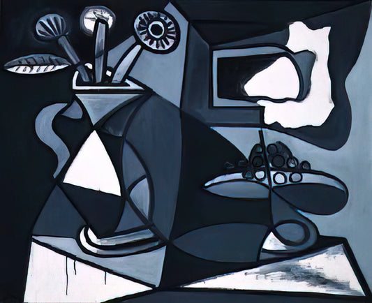 The Mystery of Missing Pablo Picasso Paintings: A Collector's Guide to Lost Masterpieces - Vase with flowers by Pablo Picasso