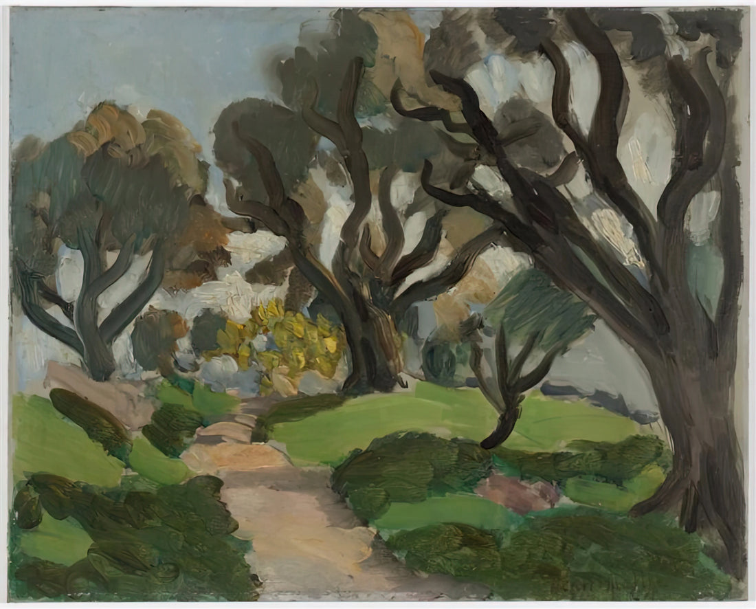 The Open Window by Matisse: A Portal to Fauvist Color and Modernist Vision - LANDSCAPE 1918 by Henri Matisse