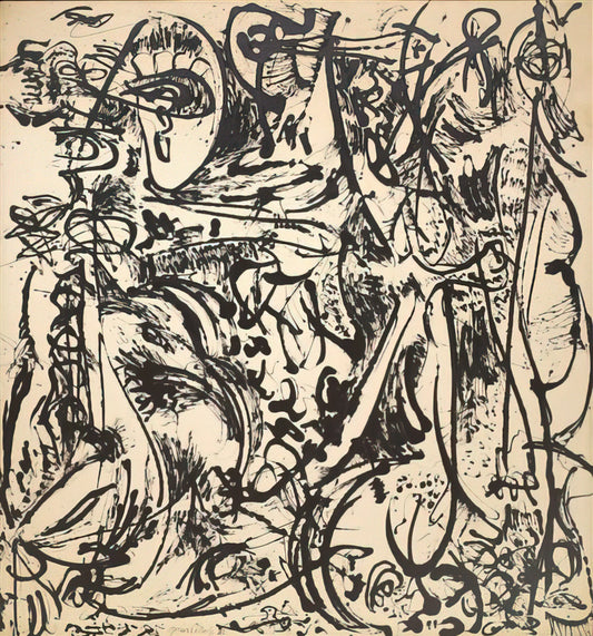 The Price of an Original Pollock Painting: A Collector's Guide to Jackson Pollock's Market Value - ECHO 1951 by Jackson Pollock
