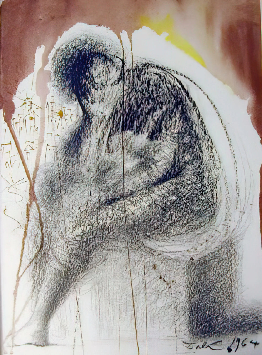 The Salvador Dalí Experience: A Journey Through Surrealism's Most Iconic Mind - SEDET SOLA CIVITAS PLENA POUPOLO 2 CHRONICLES 36 19 1967 by Salvador Dali
