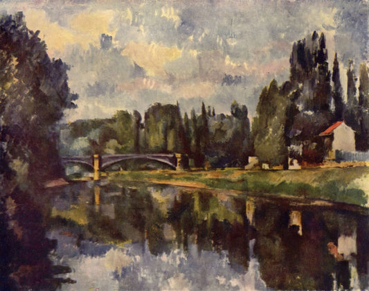 The Sanctum of Vision: Exploring Paul Cézanne's Studio and Its Enduring Legacy - Bridge over the Marne by Paul Cézanne