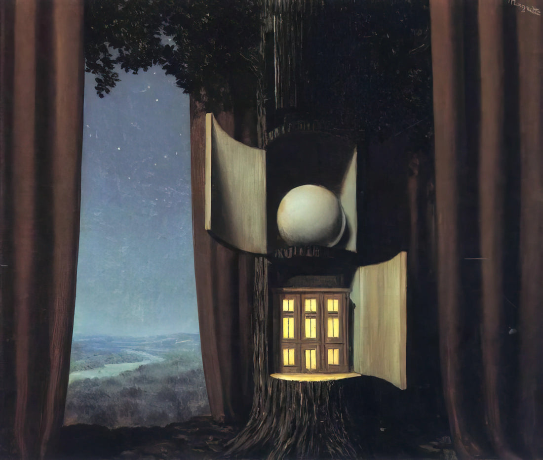 The Son of Man Canvas Print: A Curator's Guide to Magritte's Iconic Surrealist Masterpiece - THE VOICE OF BLOOD 1948 1 by Rene Magritte