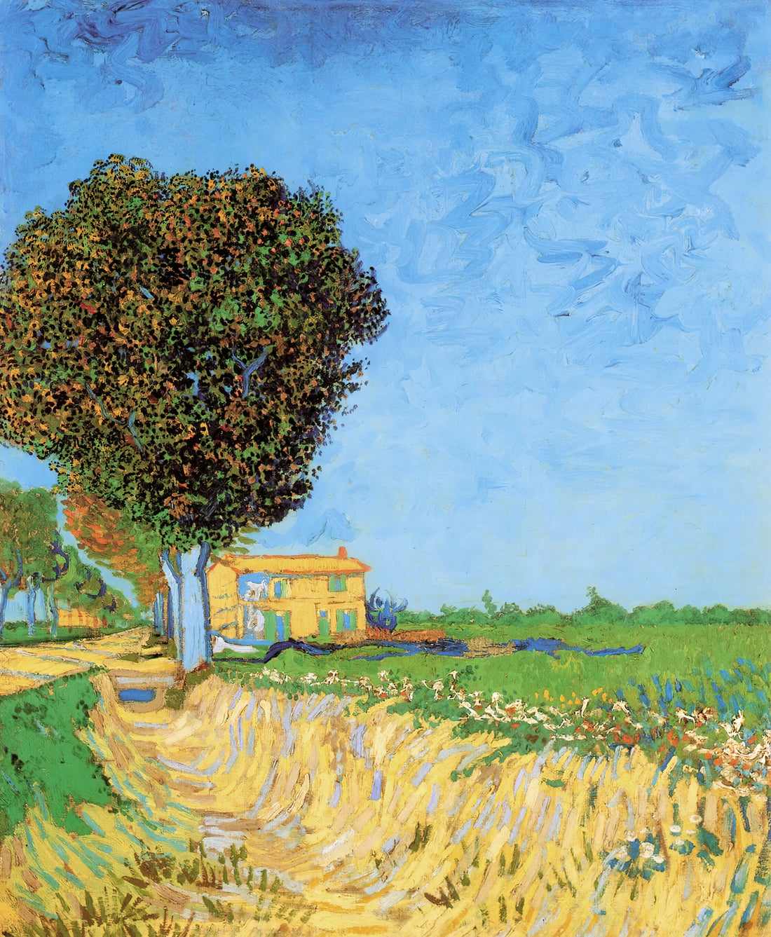 The Starry Night Reproduction: A Collector's Guide to Van Gogh's Masterpiece - A Lane near Arles by Vincent van Gogh