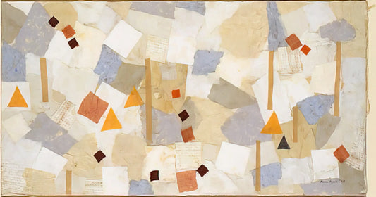 The Tactile Elegance of Anne Ryan Reproductions: A Curator’s Guide to Mid-Century Collage - Number 547 - 1954 by Anne Ryan