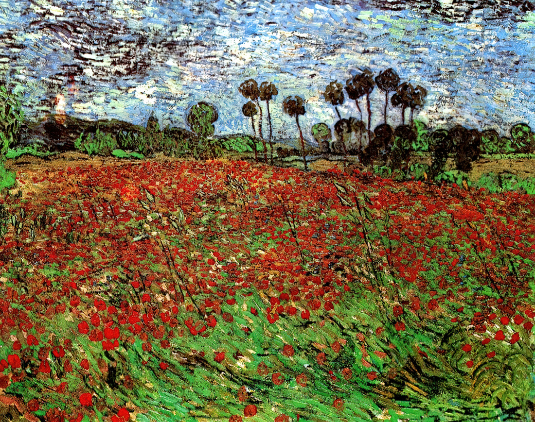 The Van Gogh Foundation: Preserving a Legacy of Artistic Genius - Field with Poppies by Vincent van Gogh