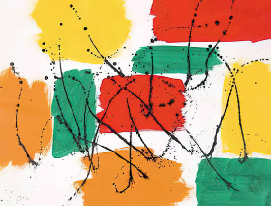 The Vibrancy of Space: A Connoisseur's Guide to Marcel Barbeau Reproductions - Reflets Printanieres by Marcel Barbeau