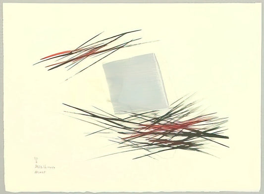 Toko Shinoda Framed Art Print: A Curator's Guide to Collecting Modern Japanese Abstraction - Hope - 2005 by Toko Shinoda
