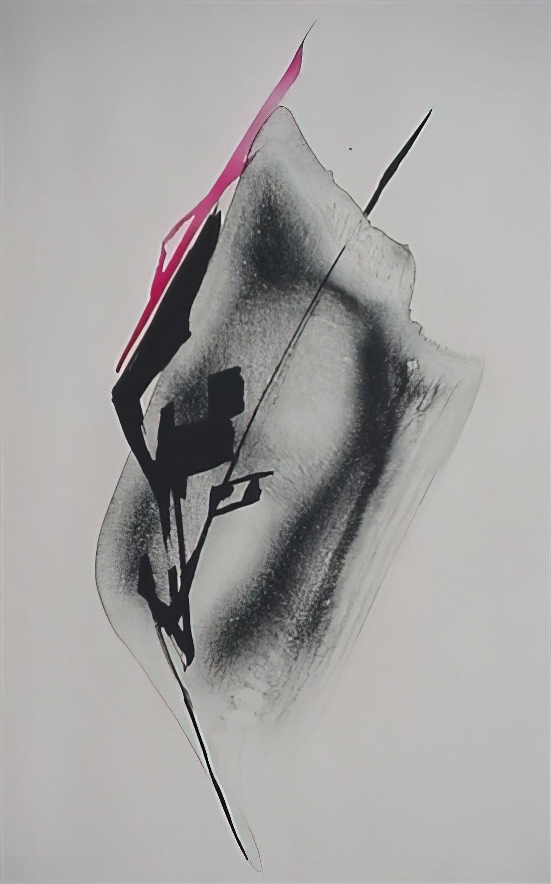 Toko Shinoda Lithographs for Sale: A Collector's Guide to Her Abstract Masterpieces - Transparent Shadow - Abstract Expressionism by Toko Shinoda