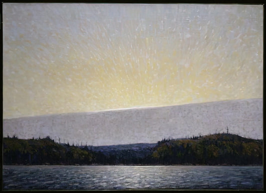 Tom Thomson Acrylic Print: Capturing the Wild Spirit of the Canadian North - MORNING CLOUD 1913 by Tom Thomson