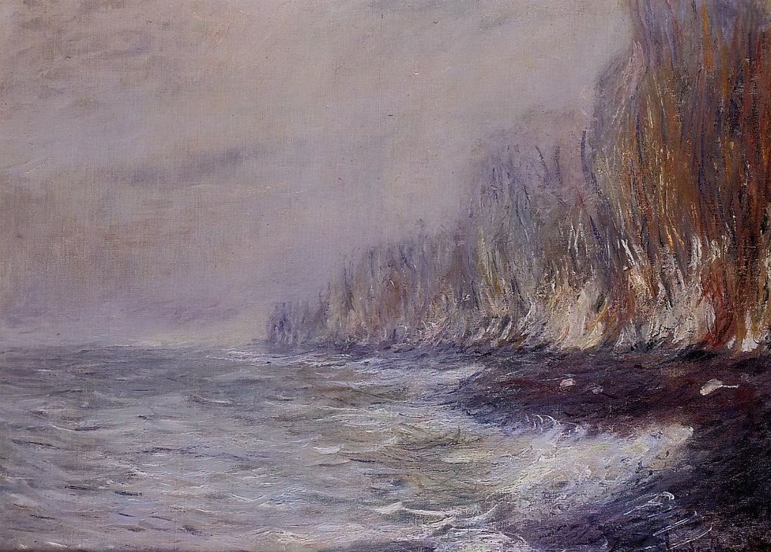 Top 20 Monet Paintings: A Curator's Guide to the Master of Impressionism - The Effect of Fog near Dieppe by claude monet