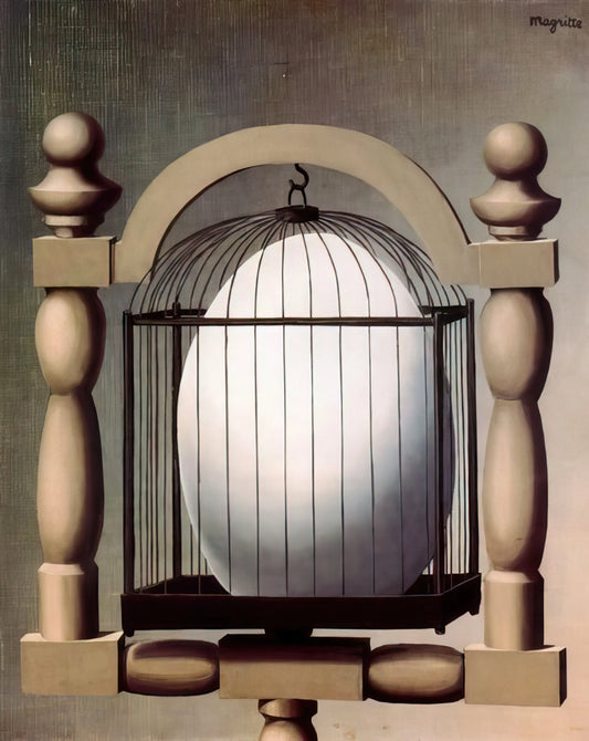 Tote Bag Magritte: Surrealism Meets Everyday Utility in René Magritte's Iconic Imagery - ELECTIVE AFFINITIES 1933 by Rene Magritte