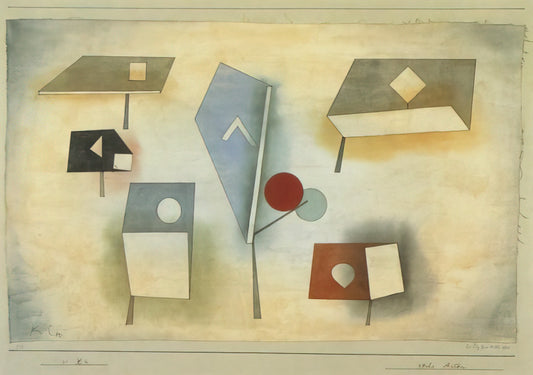 Understanding Paul Klee: The Visionary Modernist Who Transformed Art - SIX SPECIES 1921 by Paul Klee
