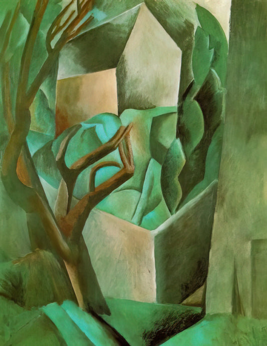 Understanding the Price of a Picasso Painting: A Collector's Guide to Value and Accessibility - House in the garden by Pablo Picasso