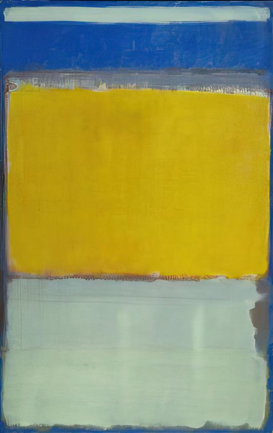 Unpacking the Essence of Mark Rothko Style: A Deep Dive into Abstract Expressionism - No.10 - 1950 by Mark Rothko