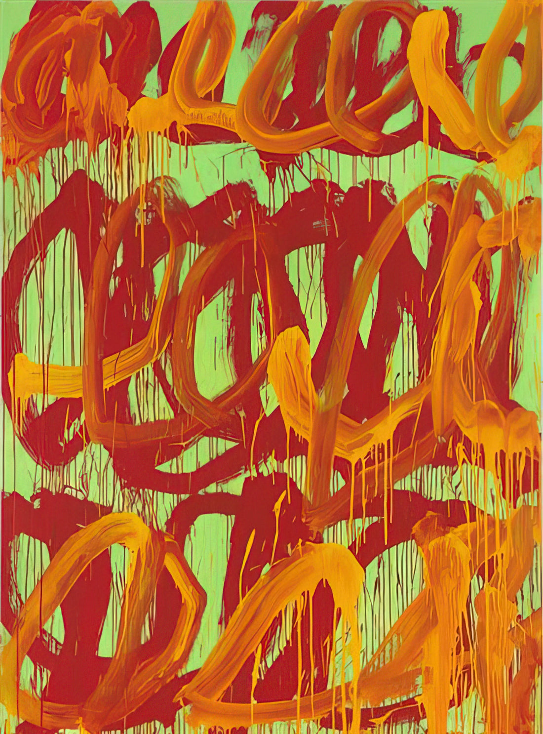 Unraveling the Enigma: Cy Twombly's Enduring Legacy at MoMA - Camino Real  II  by Cy Twombly