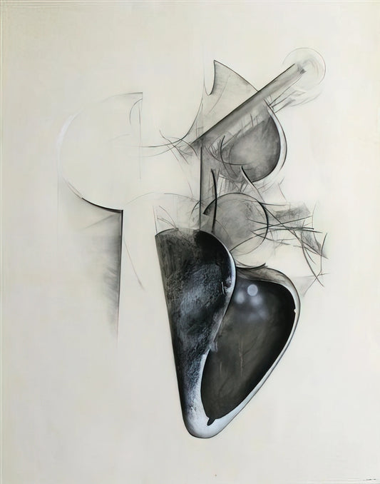 Jay DeFeo Prints: The Alchemy of Process and Monumental Vision - Jay DeFeo/BIG/Untitled Shoetree series by Jay DeFeo