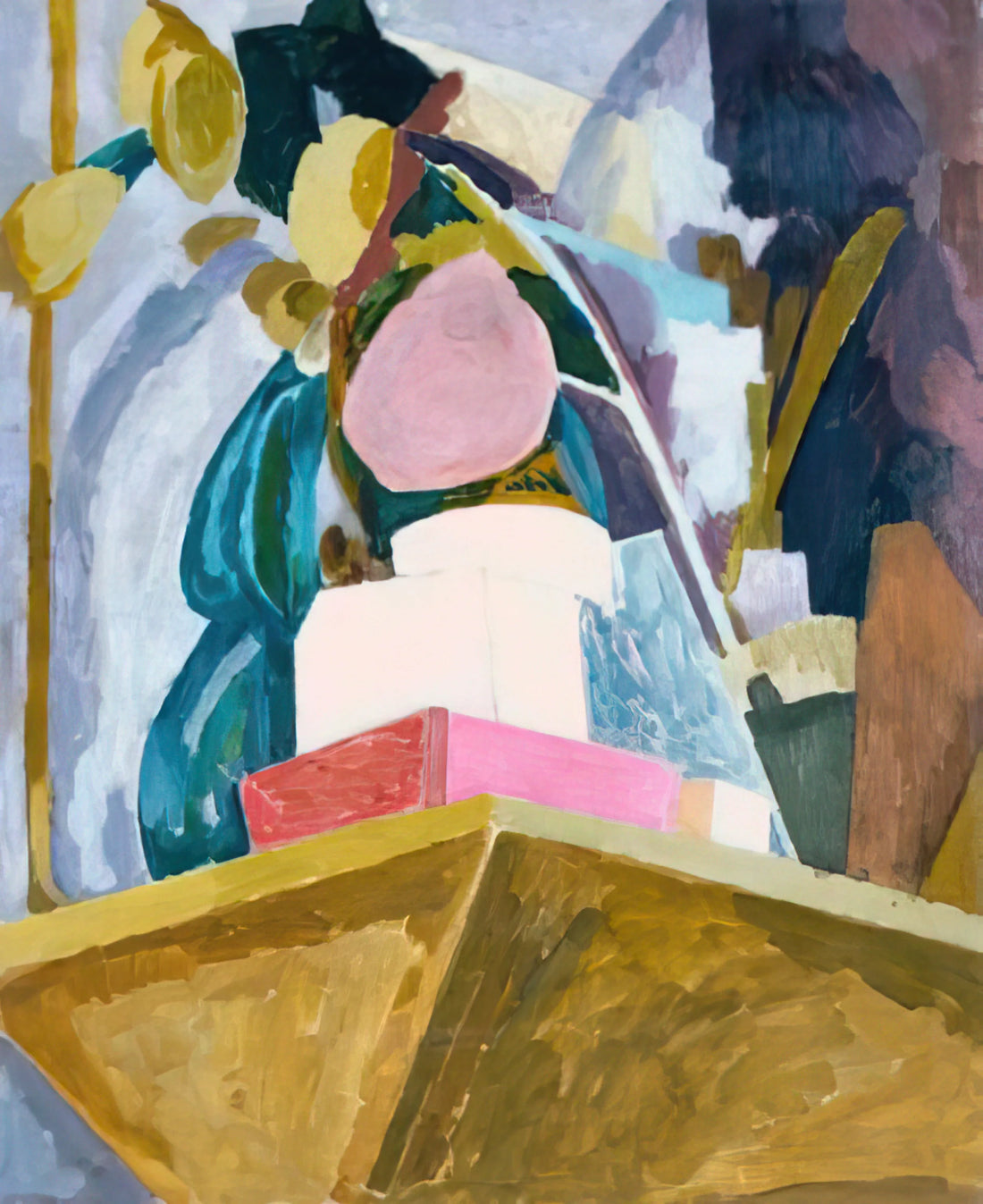 Unveiling the Legacy: The Enduring Appeal of Vanessa Bell Artwork - STILL LIFE ON CORNER OF A MANTELPIECE 1914 by Vanessa Bell